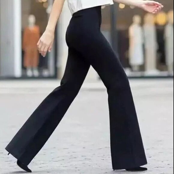 Spanx | SPANX PerfectFit Ponte Flare Pants Size Large Petite - Picture 1 of 15